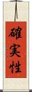 確実性 Scroll