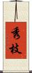 秀枝 Scroll