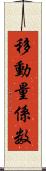 移動量係数 Scroll
