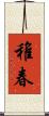 稚春 Scroll