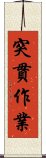 突貫作業 Scroll