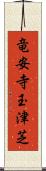 竜安寺玉津芝 Scroll