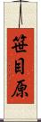 笹目原 Scroll
