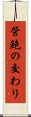 管鮑の交わり Scroll