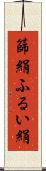 篩絹 Scroll