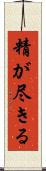 精が尽きる Scroll