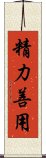 Seiryoku Zenyo Scroll