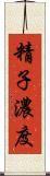 精子濃度 Scroll