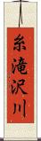 糸滝沢川 Scroll