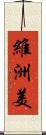 維洲美 Scroll
