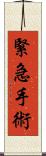 緊急手術 Scroll