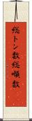 総トン数 Scroll