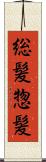 総髪 Scroll
