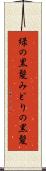 緑の黒髪 Scroll