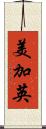 美加英 Scroll