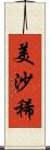 美沙稀 Scroll
