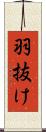 羽抜け Scroll