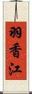 羽香江 Scroll