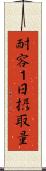耐容１日摂取量 Scroll