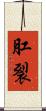肛裂 Scroll