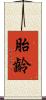 胎齡 Scroll