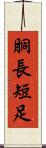 胴長短足 Scroll