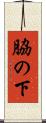 脇の下 Scroll