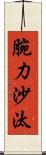 腕力沙汰 Scroll