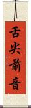 舌尖前音 Scroll
