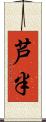 芦半 Scroll