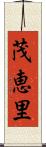 茂恵里 Scroll
