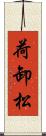 荷卸松 Scroll