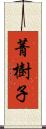 菁樹子 Scroll