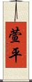 萱平 Scroll