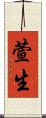 萱生 Scroll