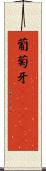 葡萄牙(ateji) Scroll