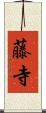 藤寺 Scroll