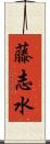 藤志水 Scroll