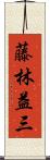 藤林益三 Scroll