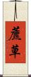 藨草 Scroll