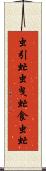 虫引虻 Scroll