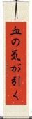 血の気が引く Scroll