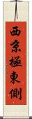 西京極東側 Scroll