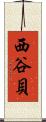 西谷貝 Scroll