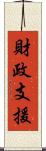 財政支援 Scroll