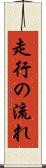 走行の流れ Scroll