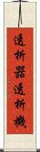 透析器 Scroll
