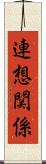 連想関係 Scroll