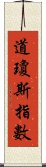 道瓊斯指數 Scroll