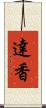 達香 Scroll